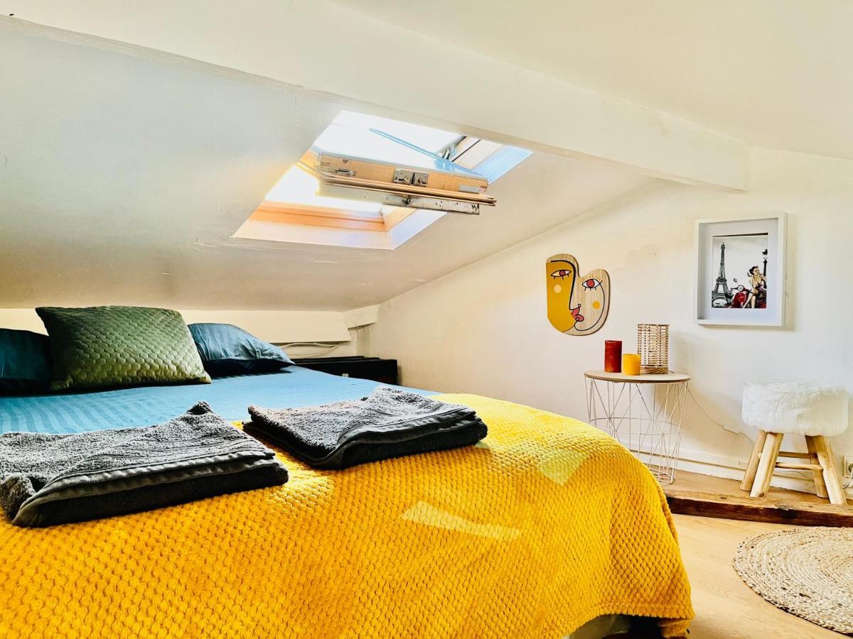 Апартаменти Parc Buttes Chaumont - Studio Mezzanine Париж Екстер'єр фото